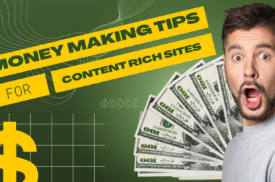 Making Money From Content Rich Sites